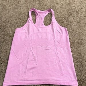 Women's Lululemon Pink Racerback Tank Top